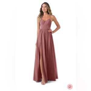 Azazie Cora Desert Rose A4 Bridesmaid Dress